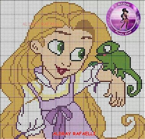 Rapunzel Disney Cross Stitch Patterns Cross Stitch Pattern Maker