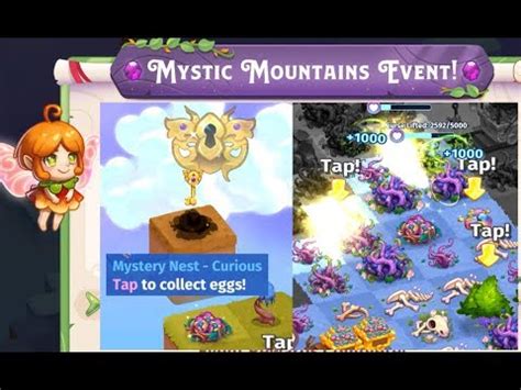 Curious Mystery Nest Merge Magic Mystic Mountains Event Part Youtube