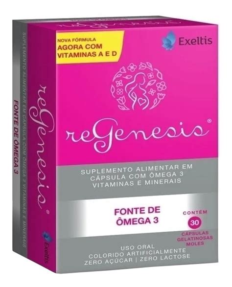 Suplemento En C Psulas Blandas Exeltis Regenesis Omega En Caja De G