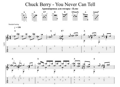 You Never Can Tell for guitar. Guitar sheet music and tabs.