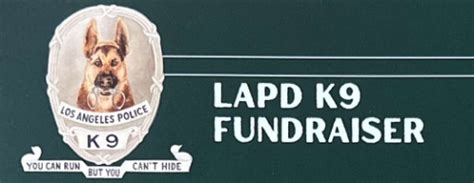 Los Angeles Police LAPD K9 Fundraiser – Hollywood Hills West