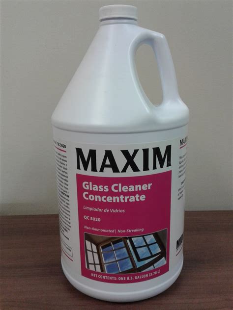 Maxim Glass Cleaner Concentrate Gallon By Midlab Multi Surface Cleaner Cleaners Depot