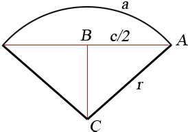 Calculate Arc Length From Chord