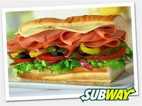 Subway Sub Of The Day