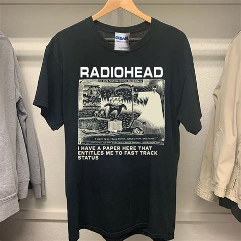 Vintage Radiohead S Band Shirt Radiohead Vintage Retro Concert Shirt