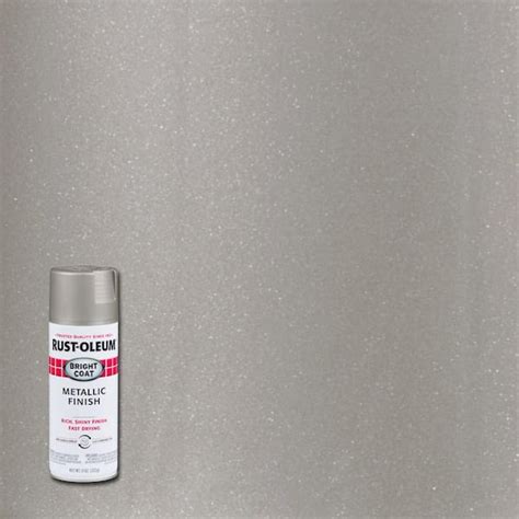 Rust-Oleum Stops Rust 11 oz. Bright Coat Metallic Aluminum Spray Paint ...