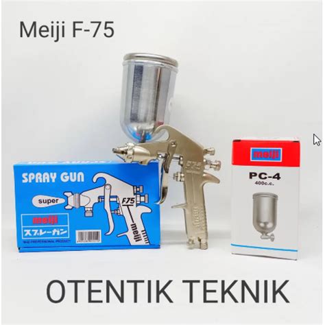 Jual Spray Gun Meiji F Tabung Atas Taiwan Meiji F Spraygun