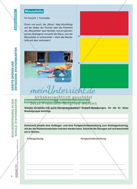 Kraft und Körperhaltung Gefahren muskulärer Dysbalancen erkennen und