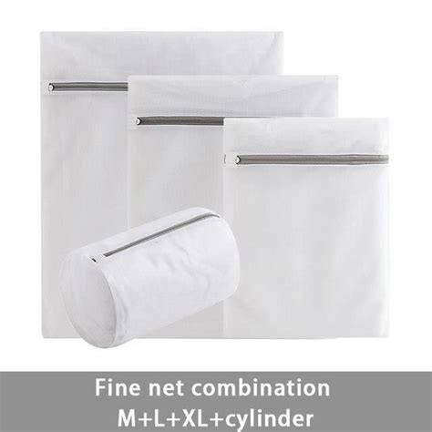 Filet De Lavage Fine M L Xl Cylinder Sac Linge En Maille Polyester