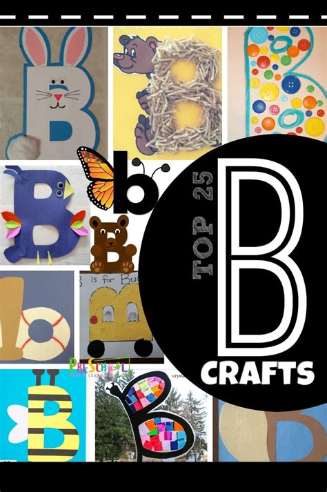 Craft Ideas For Letter B