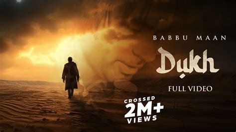 Dukh Babbu Maan Latest Punjabi Song 2023 Youtube