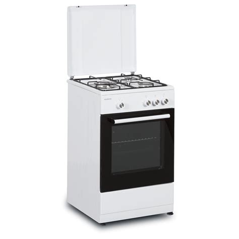 Cocina Con Horno Infiniton CC56BWC Blanco 3 Zonas 50cm Natural Butan