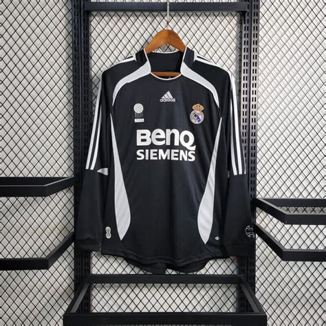 RMFC 06 07 Away Long Sleeve Retro Jersey Zorrojersey Professional