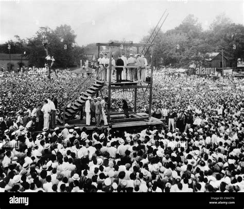 Rainey Bethea Moments After He Is Hanged In Owensboro Kentucky The