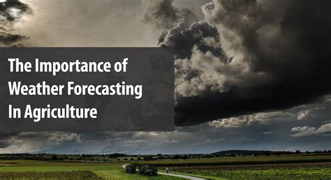 The Importance Of Weather Forecasting In Agriculture Barchart Commodities