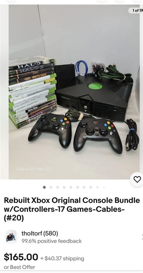 I Looked Up This Rebuilt Og Xbox On Ebay The Seller Said The Dvd Drive