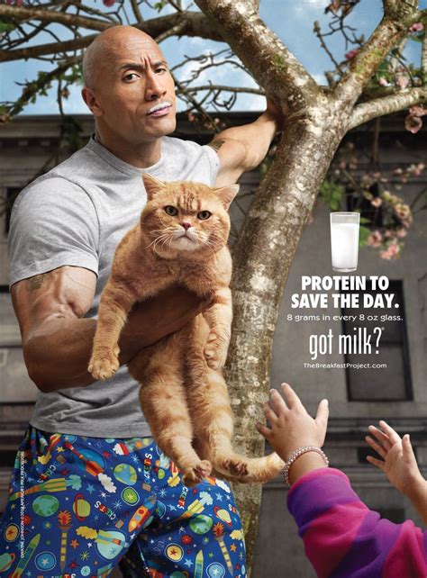 The Rock Got Milk Campaign 2013 Got Milk