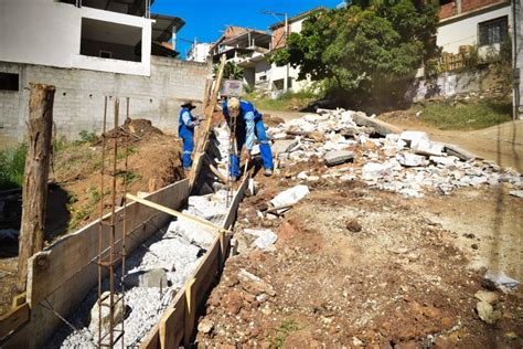 Bairro Boa Vista Recebe Obras De Drenagem Pavimenta O E Conten O