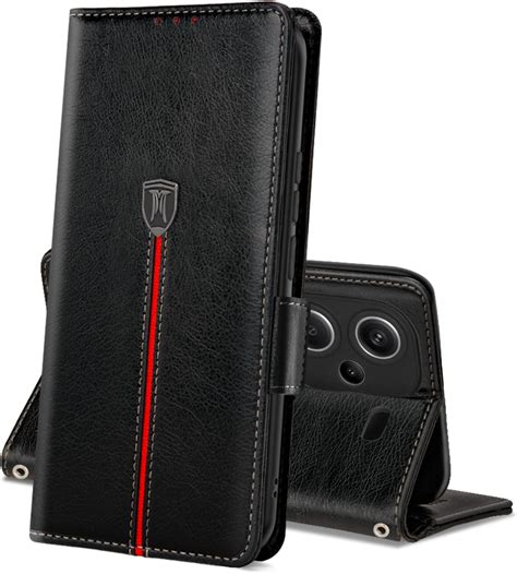 Coque Pour Xiaomi Redmi Note Pro Plus G Rabat Portefeuille Cuir