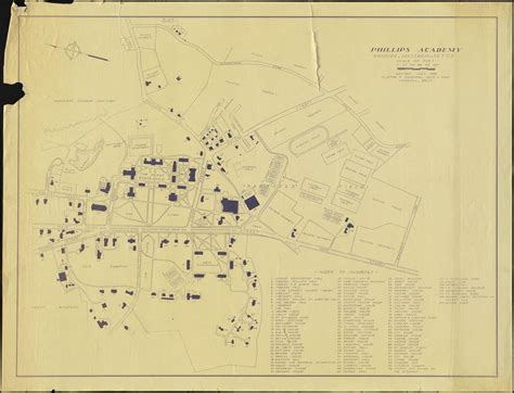 Phillips Academy Campus Map Ansley Melloney