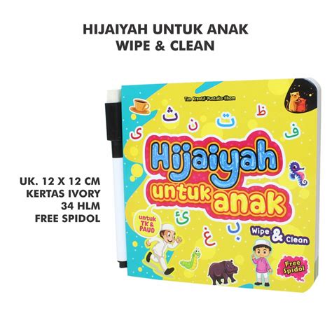 Jual Buku Belajar Menulis Huruf Dan Angka Wipe And Clean Huruf Dan