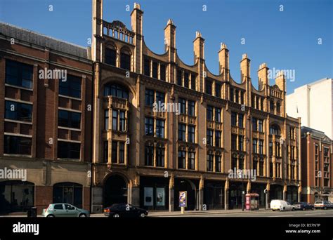 Architecture Building Facade Terracotta Urban Regeneration Manchester