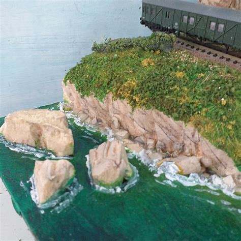 Model Train Layout Diorama in N Scale 1/160 - Etsy