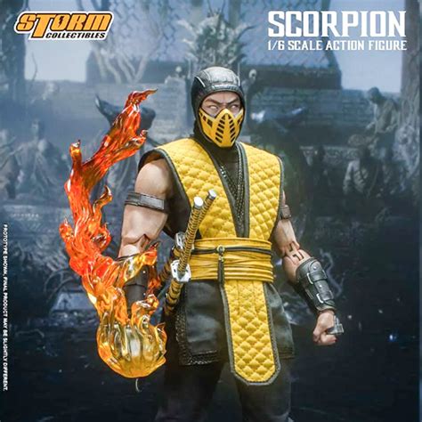 Scorpion Mortal Kombat 11 Storm Collectibles 1 6 Scale Action Figure