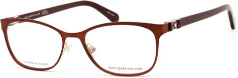 Kate Spade Jonae Eyeglasses 0lhf Opal Burgundydemo 53mm Clothing Shoes And Jewelry