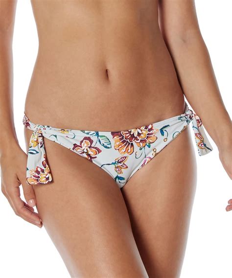 Bikini Red Point Braguita Atada Estampada De Flores Tienda Azulik