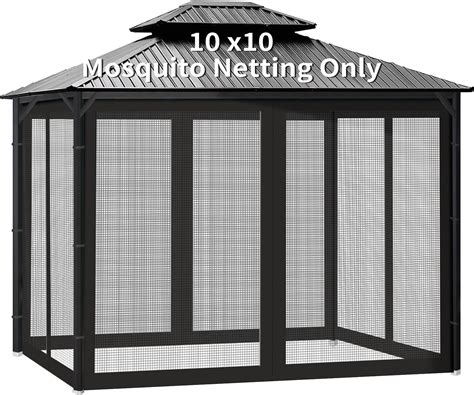 Amazon Mosquito Netting With 4 Side Zipper For Universal Outdoor