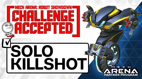 Killshot Solo Challenge Mech Arena Robot Showdown Youtube