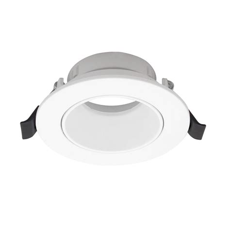 MR16 GU10 Light Fixtures Aluminum Downlights Frame Adjustable Recessed