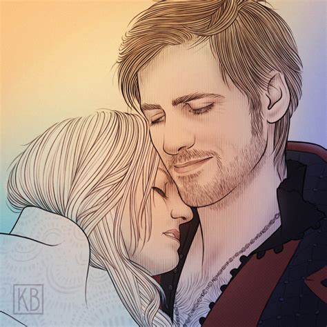 Emma Killian Drawing Captain Hook And Emma Swan Fan Art