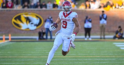 Arkansas Wr Jadon Haselwood Signs Deal Following Nfl Draft On