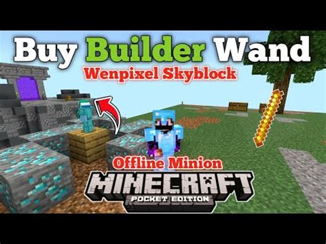 How Get Builder Wand Wenpixel Skyblock Server For MCPE YouTube