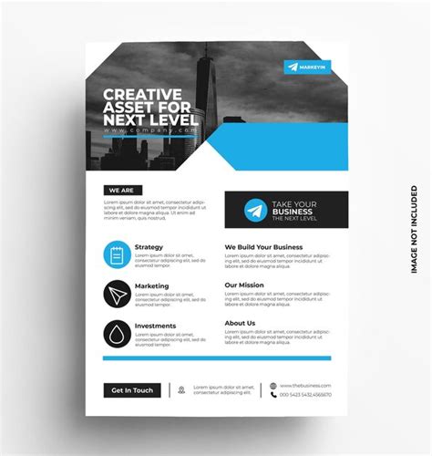 Premium Vector Corporate Business Flyer Template