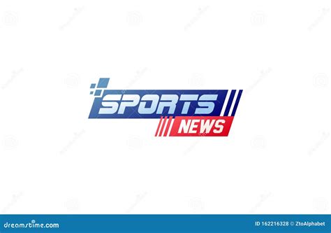 Sports Game News Logo stock vector. Illustration of clipart - 162216328