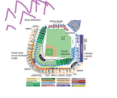 Coors Field Seating Chart View