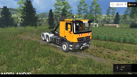 Mercedes Actros 6x4 HKL By NBM Modding V 1 0 Mod For Farming