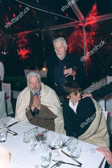 Donald Sutherland Francine Racette James Coburn Editorial Stock Photo ...