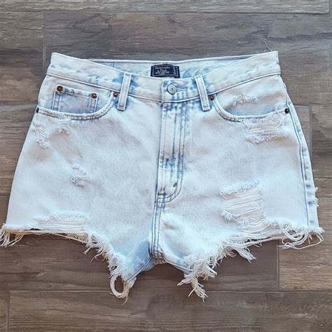 Abercrombie Fitch Shorts Abercrombie Fitch Annie High Rise Acid