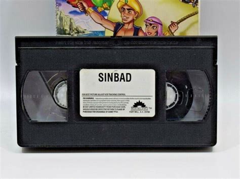 THE FANTASTIC VOYAGES OF SINBAD 1993 VHS ANIMATION FILM Mo Joe