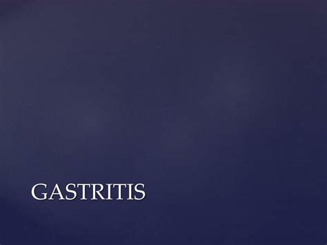 Gastritis Henri Calcina Udocz