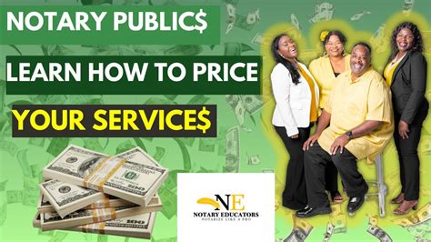 Notaries Learn How To Price Your Services General Notary Work Loan