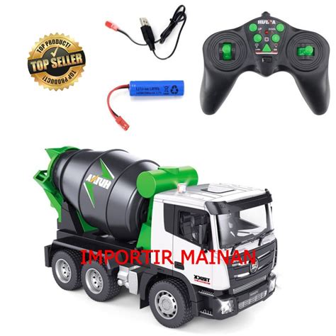 Jual Mainan Remote Control Truk Molen Semen Huina Ghz Truck Rc