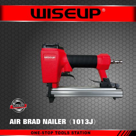 Wiseup Original In Industrial Pneumatic Air Brad Nailer Gun With