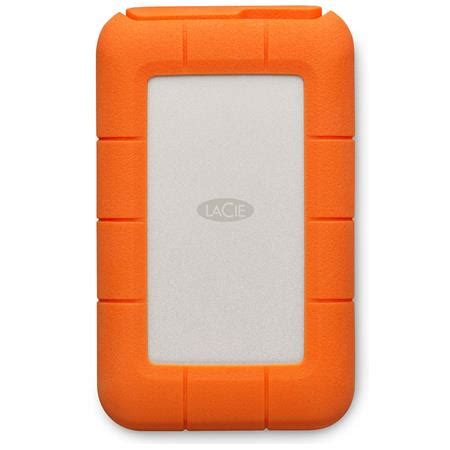 LaCie 500GB Rugged Thunderbolt USB C SSD External Hard Drive 510MB S