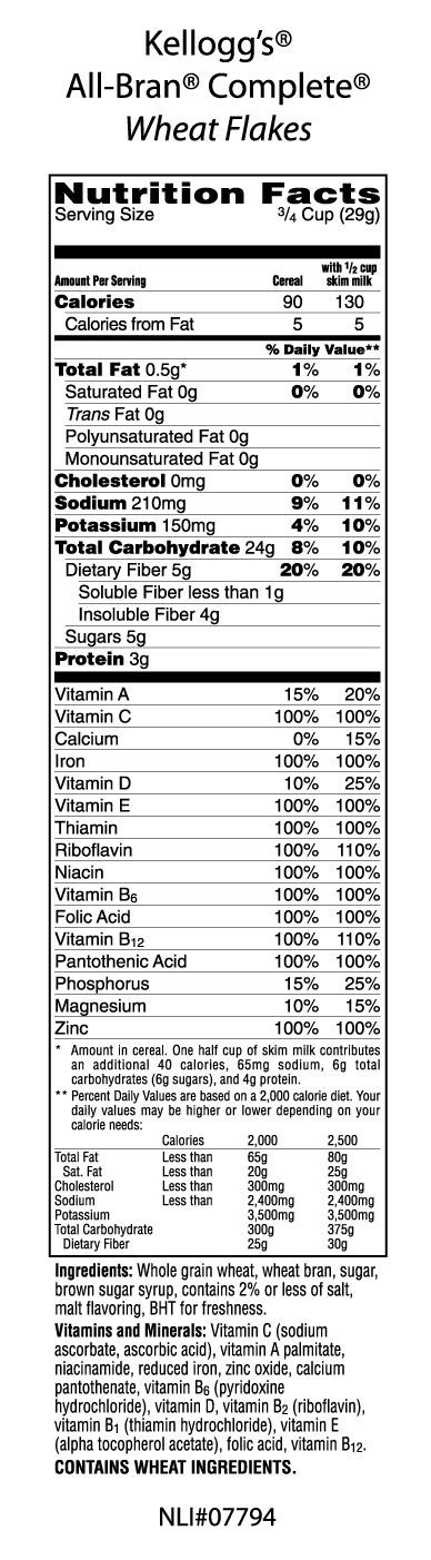 34 Bran Flakes Nutrition Label Labels Database 2020