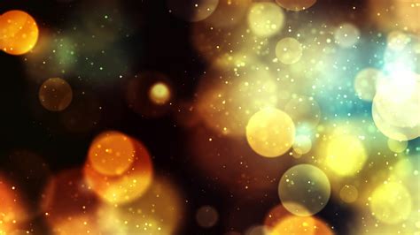 Yellow Bokeh Lights · Free Stock Photo